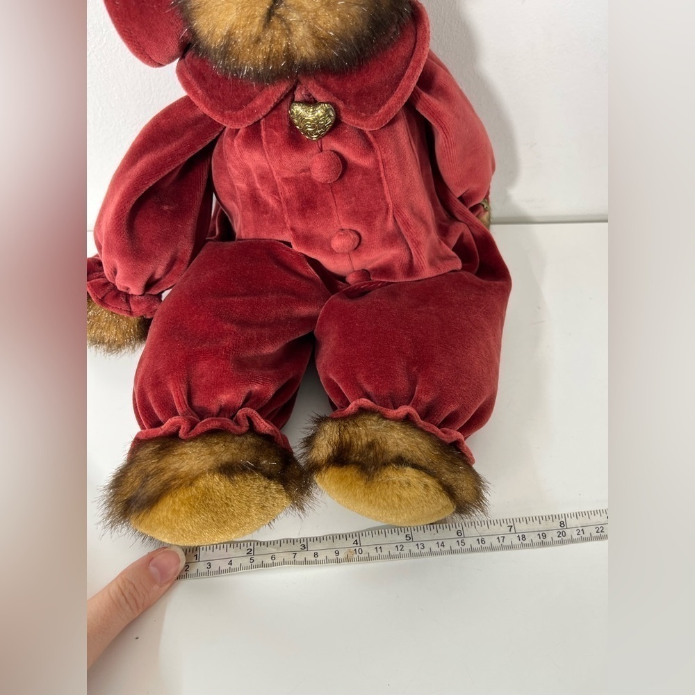 The Bearington Collection Series Plush Teddy bear Ashliee 1519 16in VTG 2005 - Picture 6 of 8